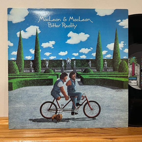 Maclean & Maclean bitter reality lp. 12” 33 rpm Vinyl record album. Excellent - Picture 2 of 5